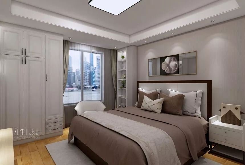 南京紫金華府114平米現(xiàn)代簡約風格裝修 三代同堂的溫馨之家04