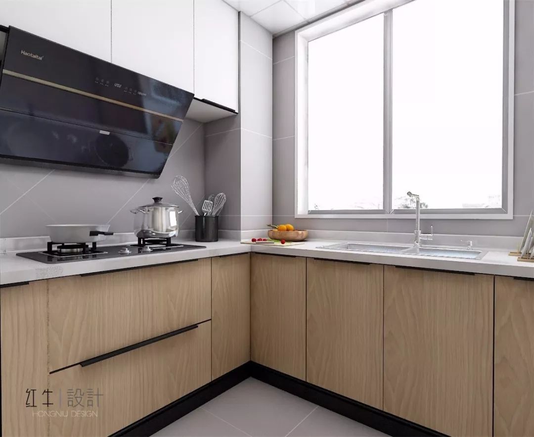 南京保利香檳國(guó)際126平米北歐風(fēng)格裝修  極致簡(jiǎn)潔03