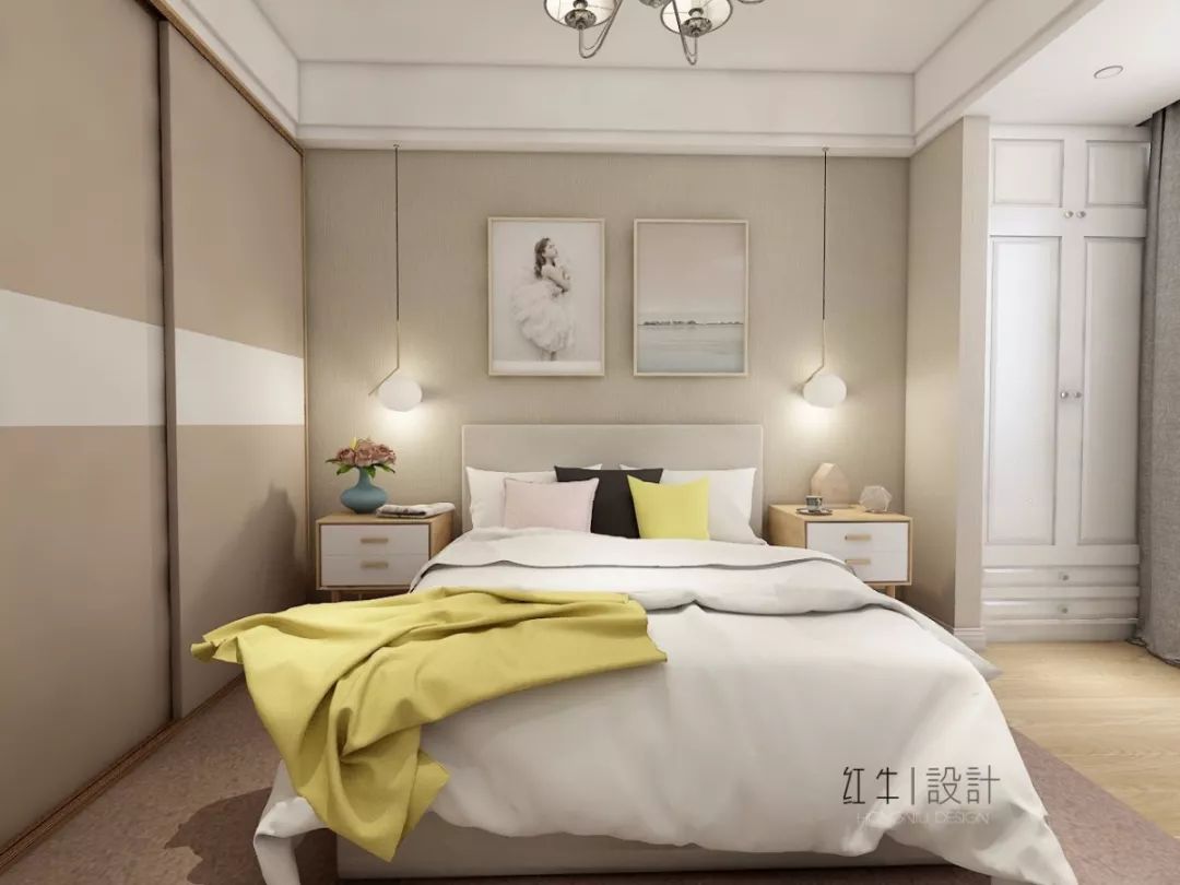 南京保利香檳國(guó)際126平米北歐風(fēng)格裝修  極致簡(jiǎn)潔04