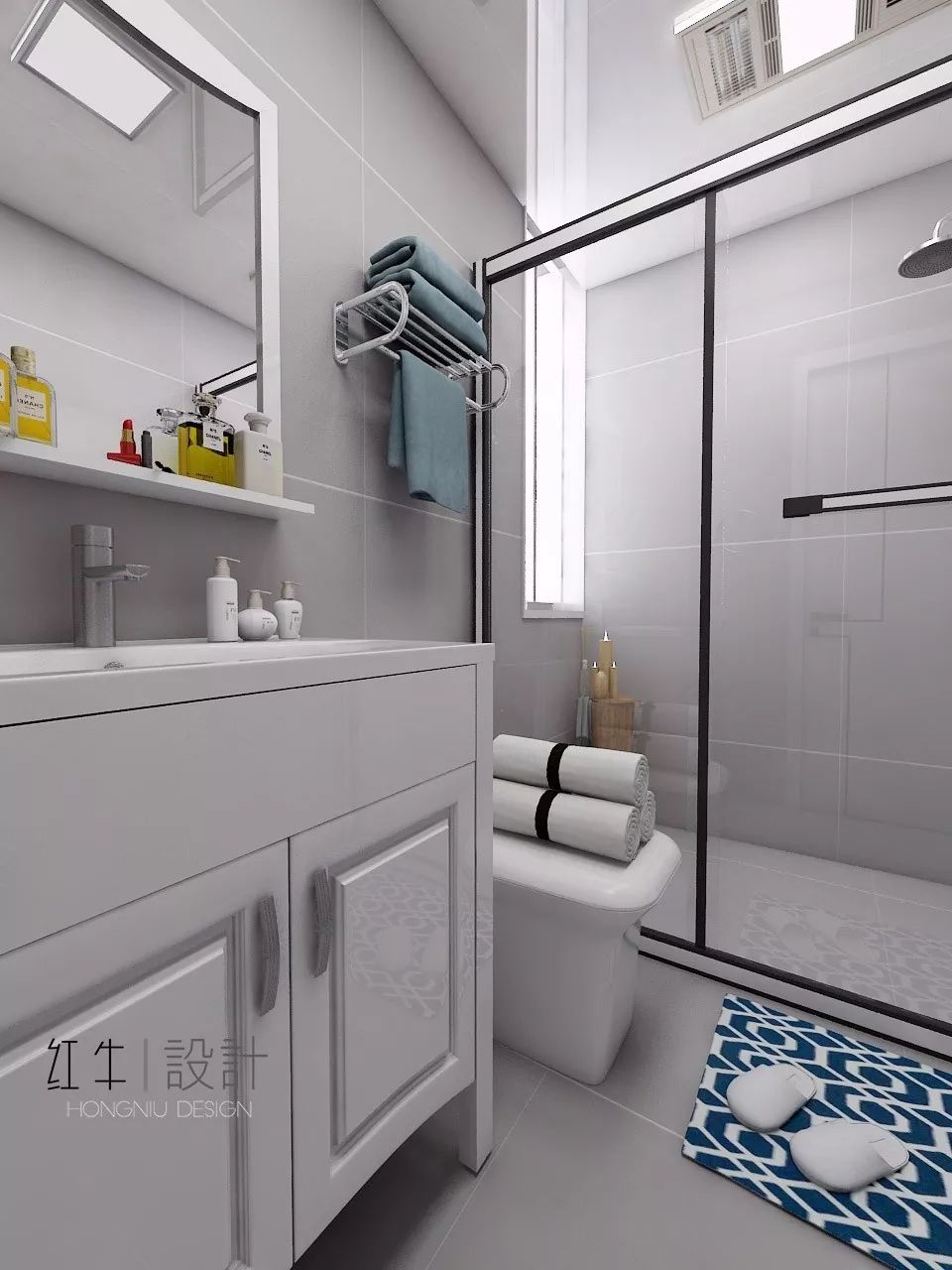 南京保利香檳國(guó)際126平米北歐風(fēng)格裝修  極致簡(jiǎn)潔05