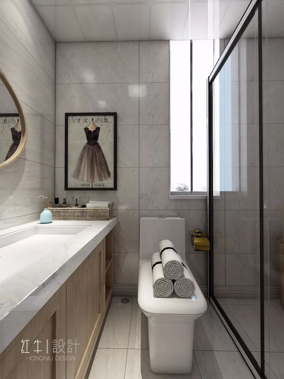 南京保利香檳國(guó)際126平米北歐風(fēng)格裝修  極致簡(jiǎn)潔08