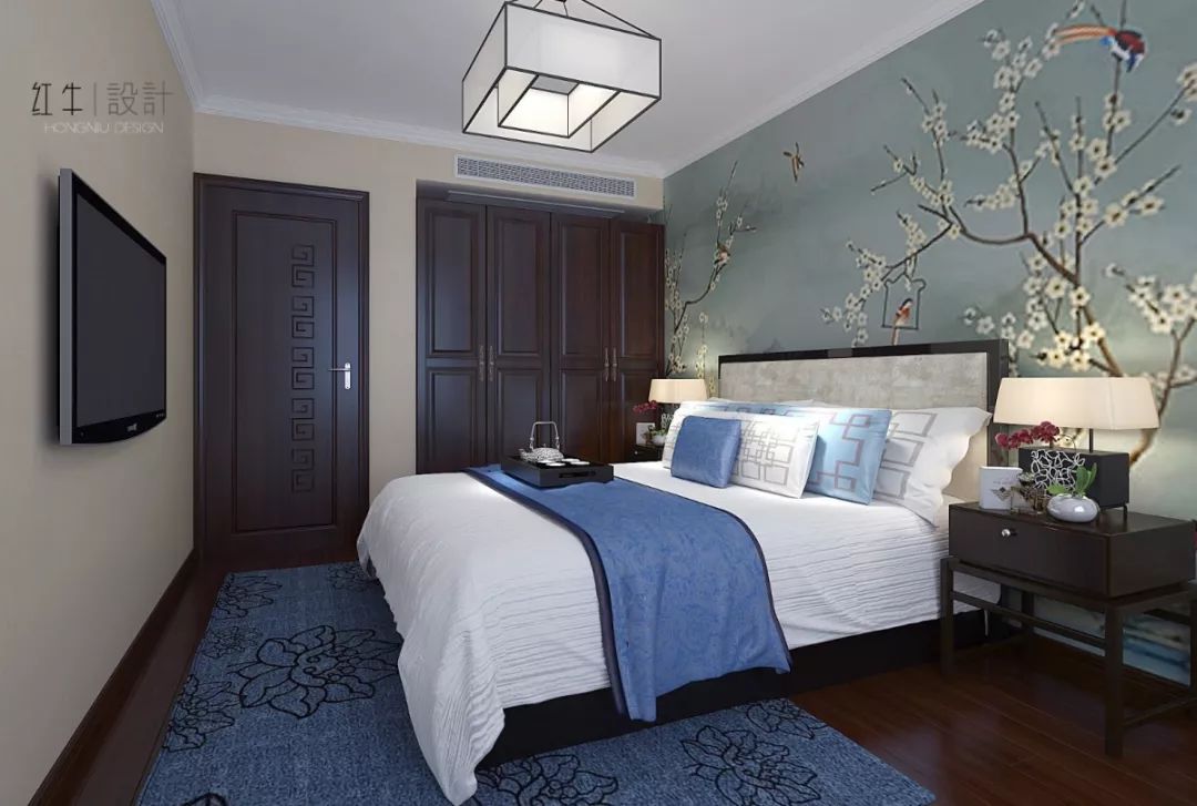 南京奧斯博恩莊園190平米現(xiàn)代中式風(fēng)格裝修  古典美學(xué)融入現(xiàn)代設(shè)計07