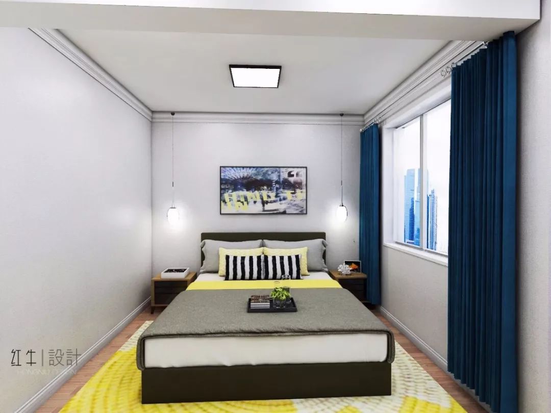 南京招商依云和府88平米現(xiàn)代簡(jiǎn)約風(fēng)格裝修  冷暖中和05