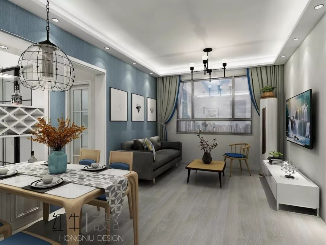 南京老房翻新--“能住”與“好住”之間，就差這點(diǎn)改變！12改造后_客餐廳