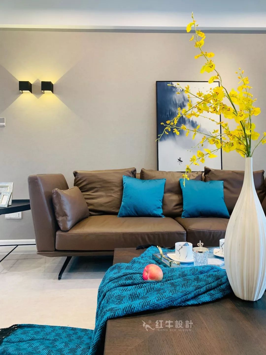 南京保利國(guó)際社區(qū)140㎡現(xiàn)代風(fēng)格--四室二廳大戶型，寬敞開(kāi)闊又舒適！05客廳設(shè)計(jì)