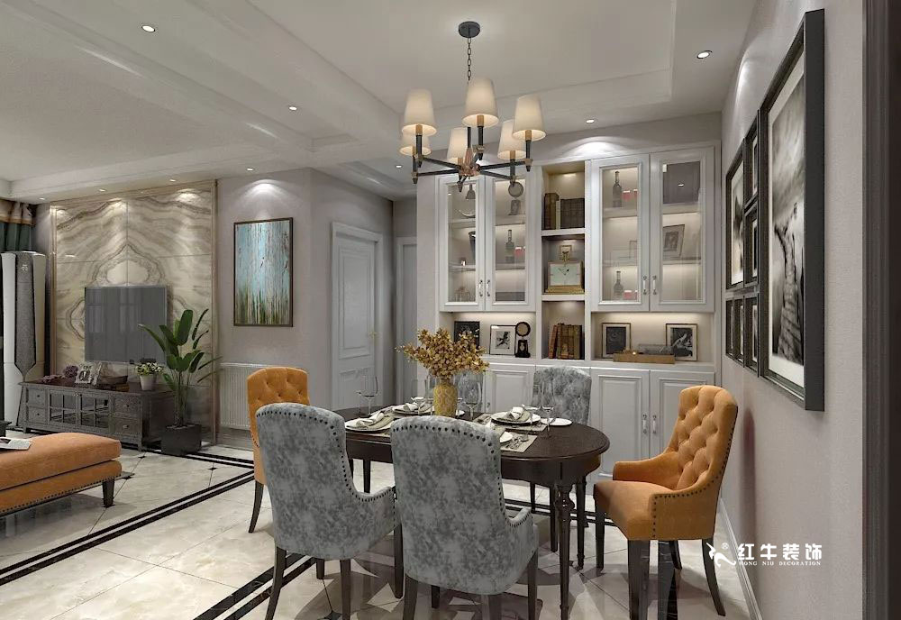 南京萬科光明城市115㎡簡美風(fēng)格--適合三代人的家居環(huán)境06餐廳設(shè)計+logo