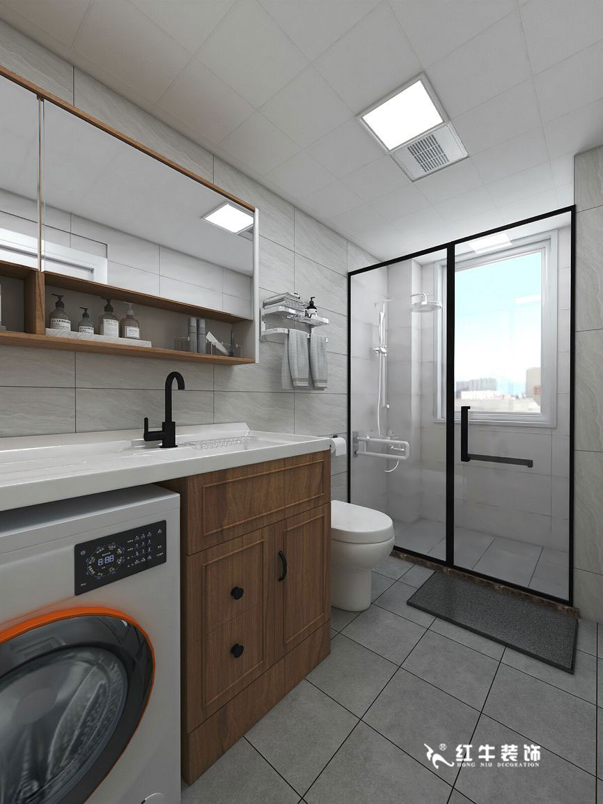 蔣琛_九條巷106㎡現(xiàn)代風(fēng)“養(yǎng)老房”裝修，給設(shè)計(jì)做減法！10衛(wèi)生間+logo