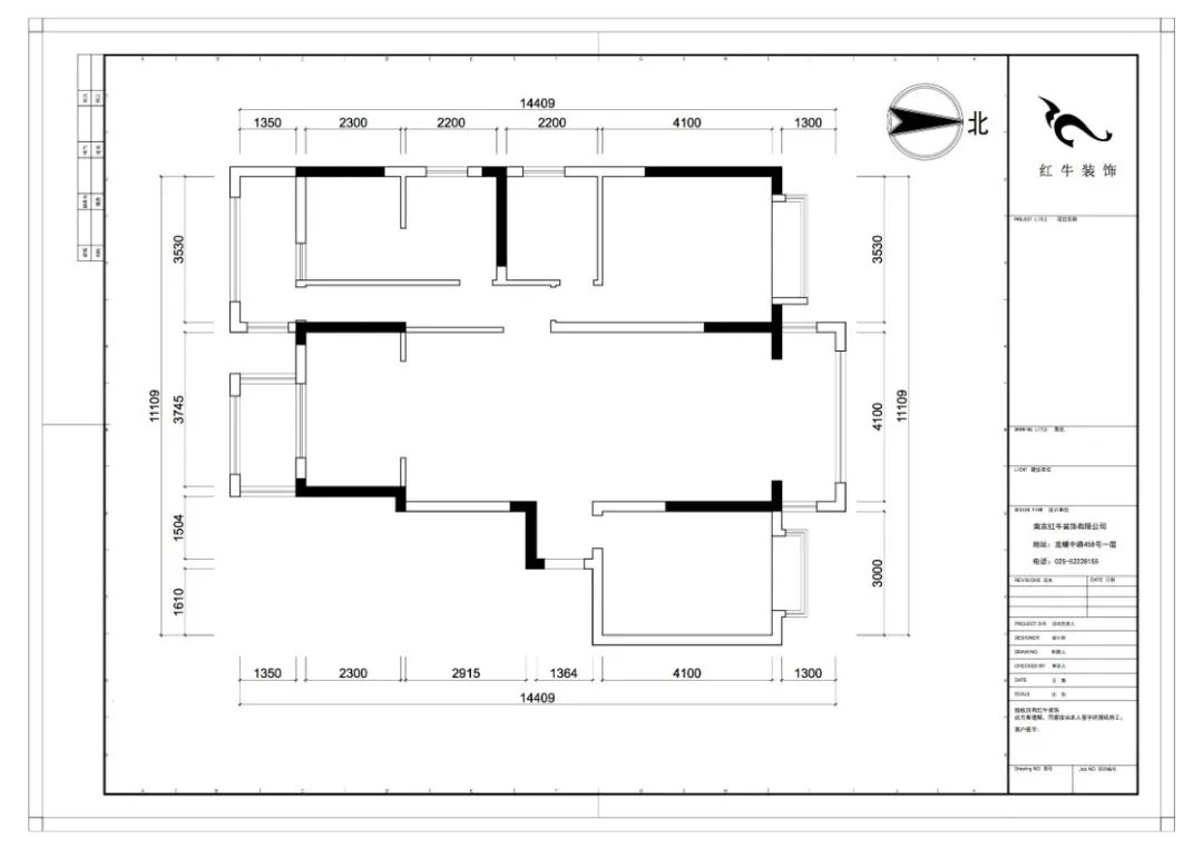 仇美蓉_紅牛設(shè)計(jì)--大名城 · 紫金九號128㎡現(xiàn)代簡約02戶型分析