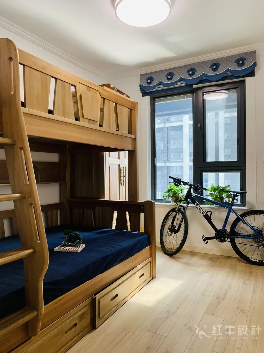 孟憲濤_保利國際社區(qū)115㎡現(xiàn)代北歐--簡潔明亮之家，一人獨居太愜意！16實景效果_客臥