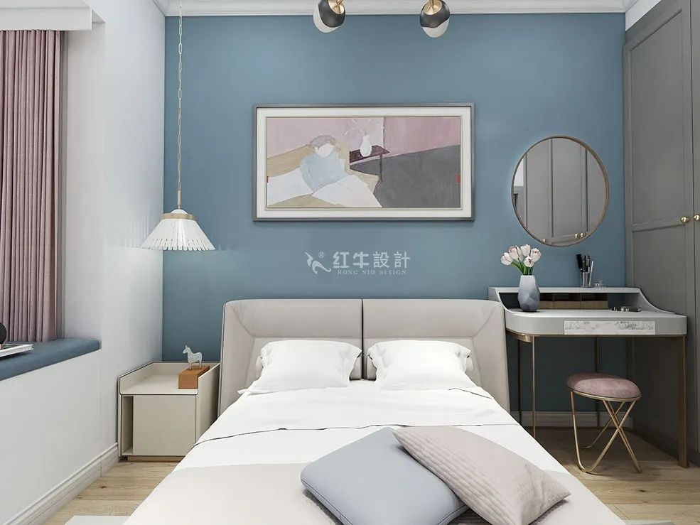 朱明琪_禧和苑89㎡北歐風(fēng)格--經(jīng)典小三房設(shè)計09客臥設(shè)計