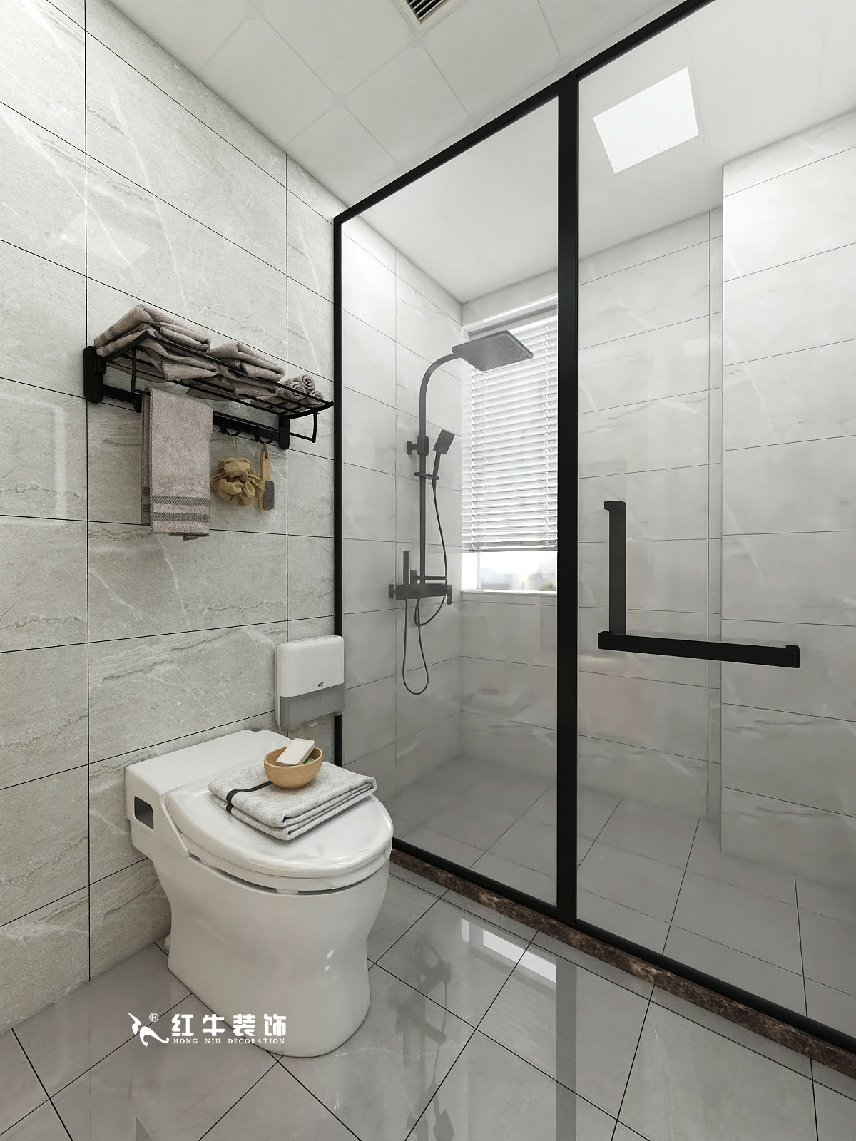 顧娟_金地都會意境118㎡現(xiàn)代風格--弧形沙發(fā)設(shè)計，獨特有創(chuàng)意！11衛(wèi)生間設(shè)計+