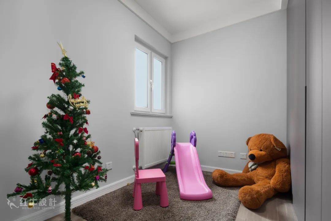 85后夫婦的美式輕奢家，起名“海藍(lán)之謎”！13衣帽間兼兒童娛樂室