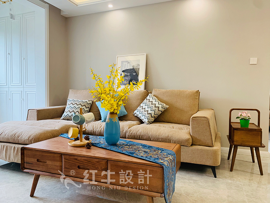 保利國(guó)際社區(qū)115㎡現(xiàn)代風(fēng)格--想現(xiàn)場(chǎng)參觀新裝好的房子嗎？這里就有哦！01劉曉芳_保利國(guó)際社區(qū)-89㎡-北歐風(fēng)格