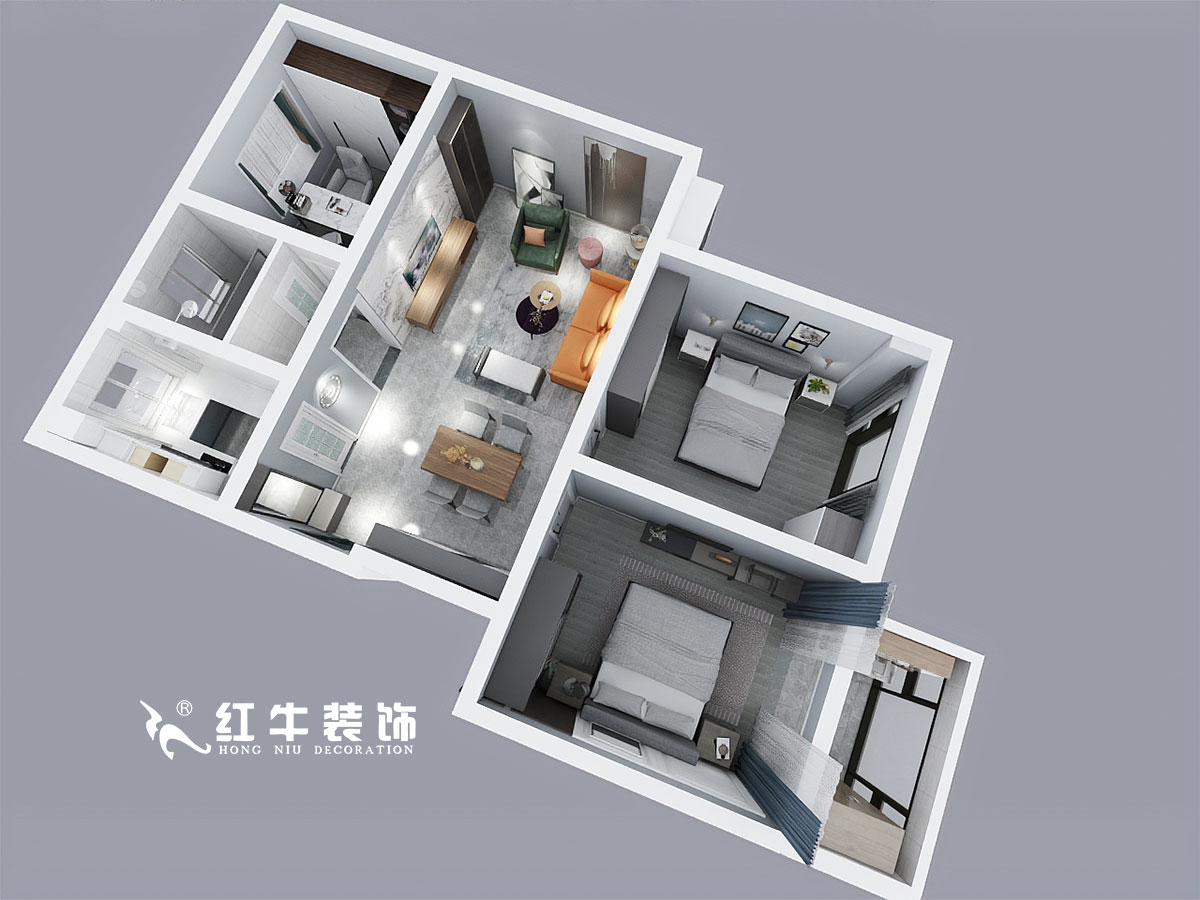 陸利民_時光澔韻華盛園9-2-801-103㎡-現(xiàn)代簡約風(fēng)格00鳥瞰圖