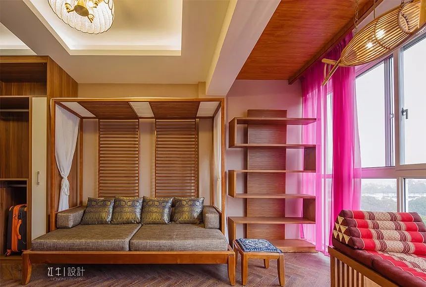 紅牛設(shè)計 · 大宅--260㎡ · 東南亞風格 · 頤和美地西園09