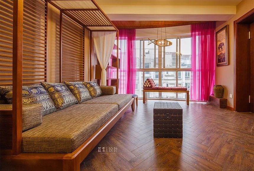 紅牛設(shè)計 · 大宅--260㎡ · 東南亞風格 · 頤和美地西園10