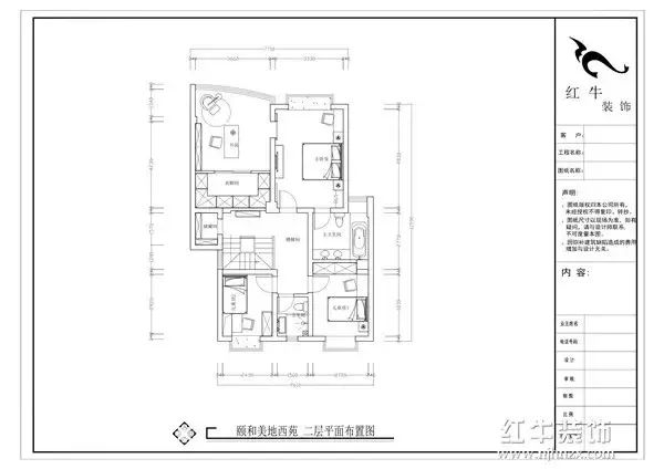 紅牛設(shè)計 · 大宅--260㎡ · 東南亞風格 · 頤和美地西園11