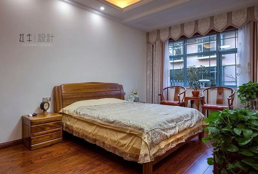 吳波_紅牛設(shè)計 · 大宅--280㎡ · 中式古典風(fēng)格 · 湯山東湖麗島08