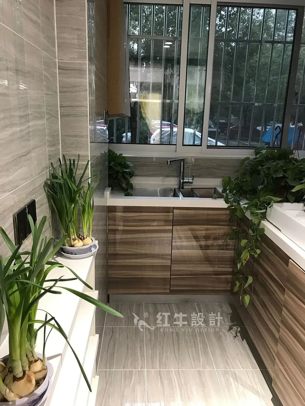 賈庭_景明佳苑75㎡現(xiàn)代簡(jiǎn)約--看小戶(hù)型如何擠出3間臥室09廚房