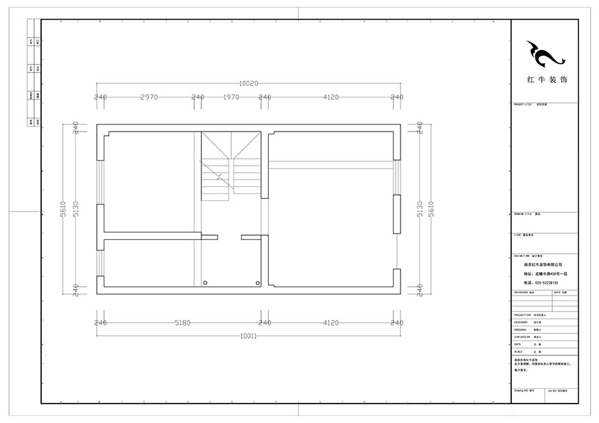 陸利民_香地美舍602-156㎡-新中式風(fēng)格_5室2廳3衛(wèi)（新房裝修）_定制家￥208000_全包25萬00_02二層原始結(jié)構(gòu)圖
