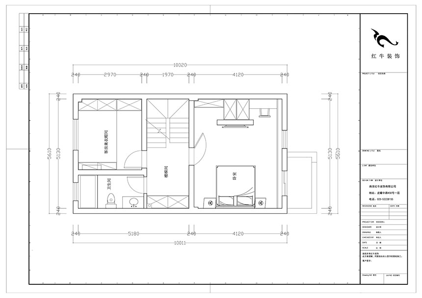 陸利民_香地美舍602-156㎡-新中式風(fēng)格_5室2廳3衛(wèi)（新房裝修）_定制家￥208000_全包25萬00_07三層平面布置圖
