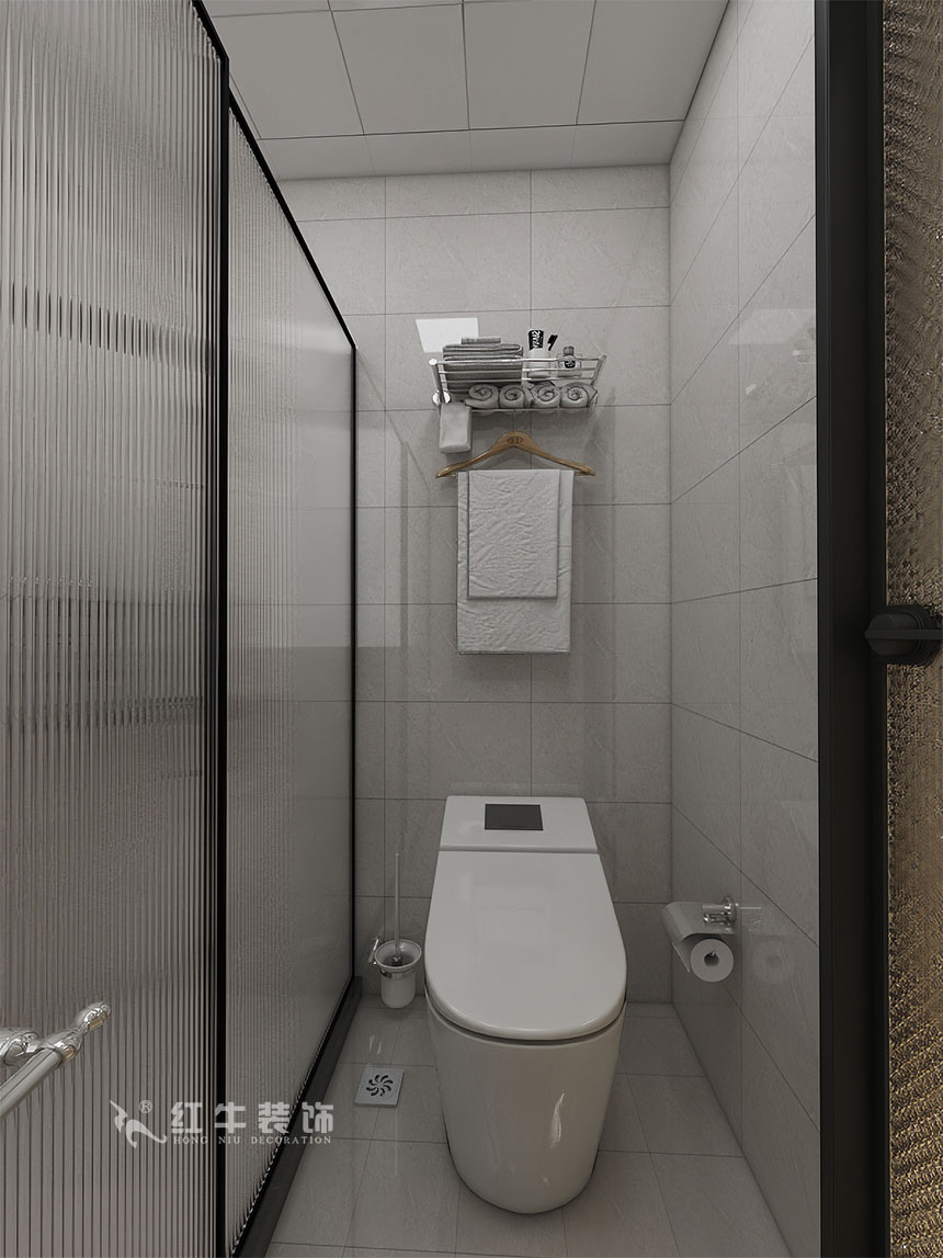 魏利利_津橋華府82㎡現(xiàn)代簡約｜顛覆傳統(tǒng)客廳，即是休閑書吧又是影院12衛(wèi)生間