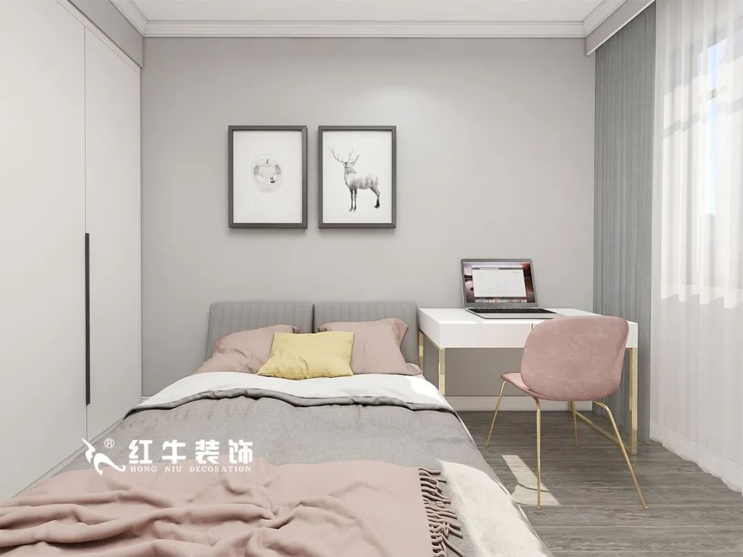 劉萍萍_仙龍灣山莊90㎡輕奢風(fēng)格｜加入一點(diǎn)金屬線條，這個(gè)家高級(jí)又溫柔！10