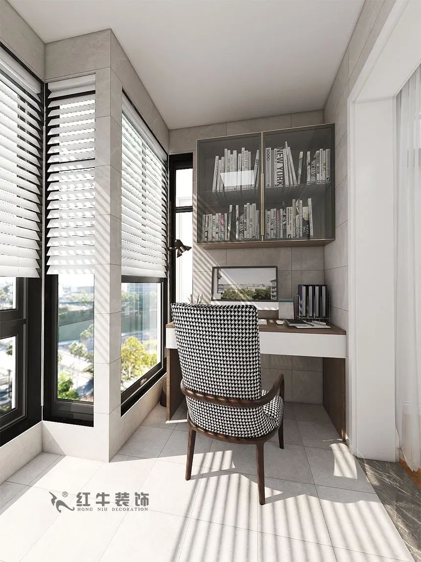 沙發(fā)不要靠墻，這樣設(shè)計(jì)才夠別致！（顧娟_東城水岸115㎡現(xiàn)代風(fēng)格_3室2廳1衛(wèi)_舊房裝修_全包17萬(wàn)）12