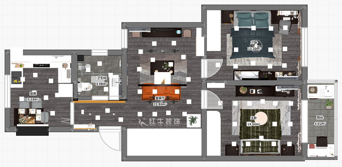 仇美蓉｜二條巷48號(hào)1號(hào)樓2-504-79