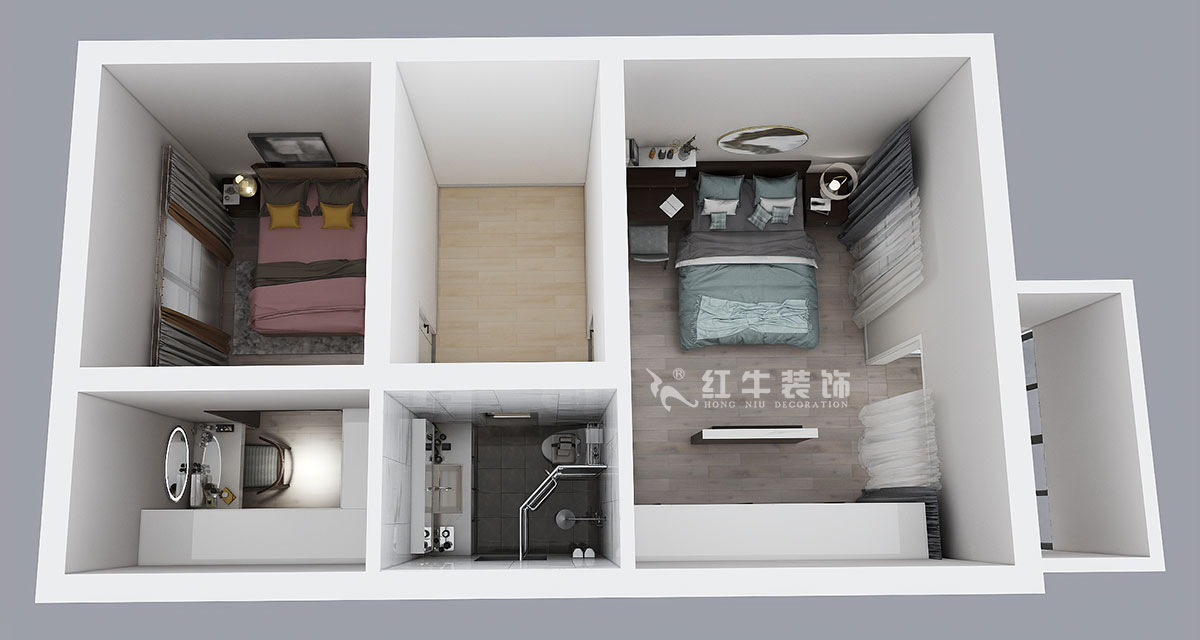 劉小勇｜逸品湯山一期14-105-150㎡-現(xiàn)代風格｜4室2廳2衛(wèi)｜新房裝修｜定制家￥200000｜全包22