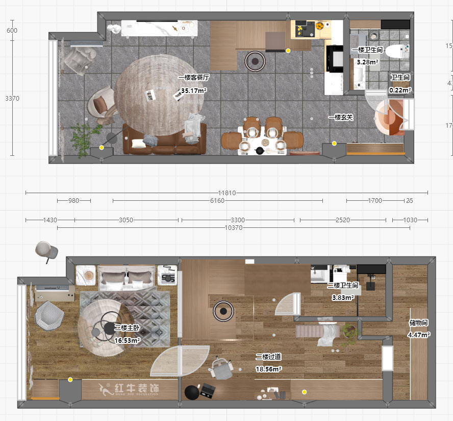 劉小勇｜瑞鑫蘭庭綜合樓1927-90㎡-現(xiàn)代簡約風(fēng)格｜2室1廳2衛(wèi)｜老房裝修｜定制家｜全包11
