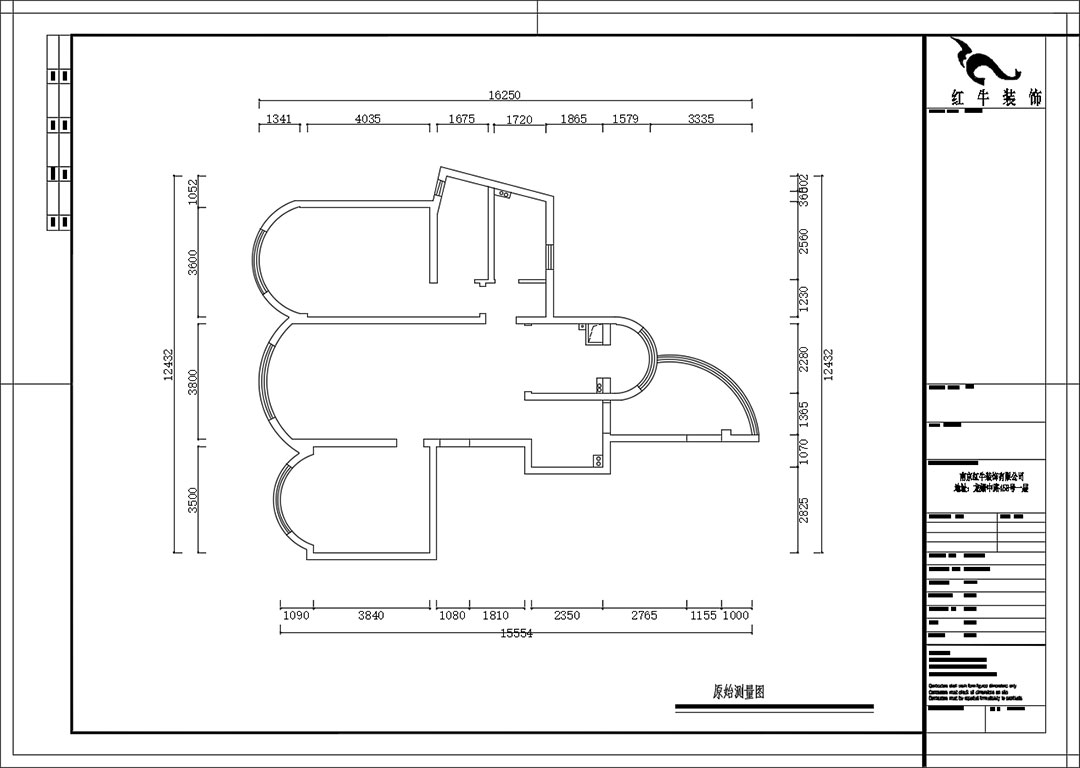 熊浩宇｜蘇寧濱江壹號(hào)2-1-2702-125㎡-現(xiàn)代風(fēng)格｜2室2廳2衛(wèi)｜老房改造裝修｜定制家｜全包20萬(wàn)｜00_01原始測(cè)量圖