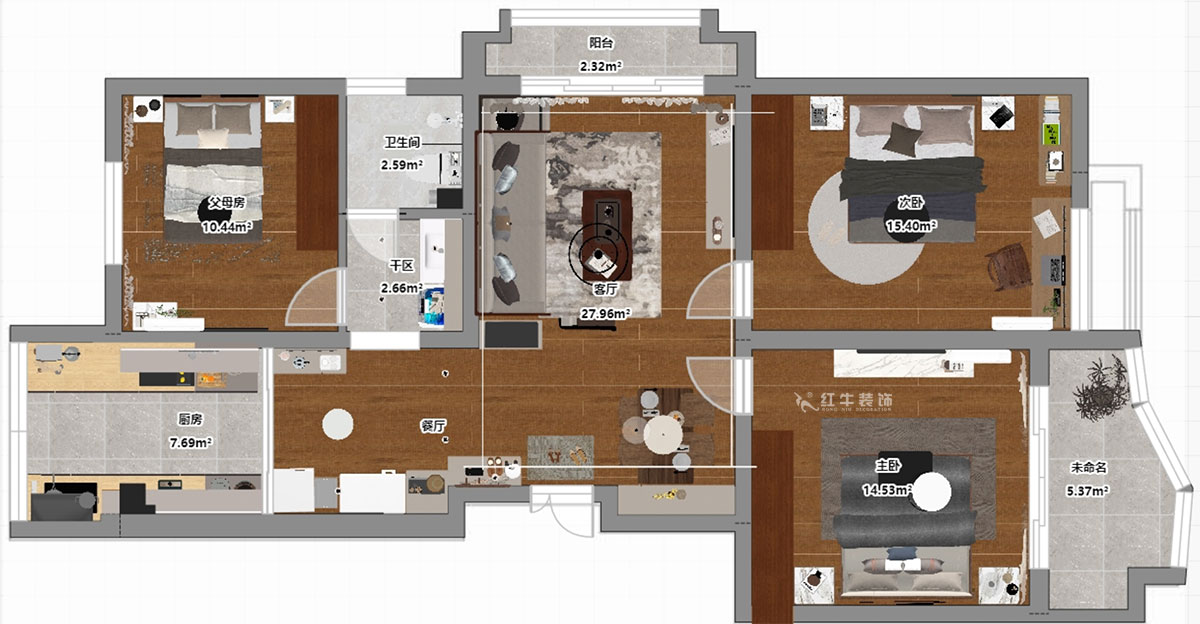 賈庭｜石城家園5-501-101㎡-新中式風(fēng)格｜2室2廳1廚1衛(wèi)｜老房裝修｜定制家｜全包13